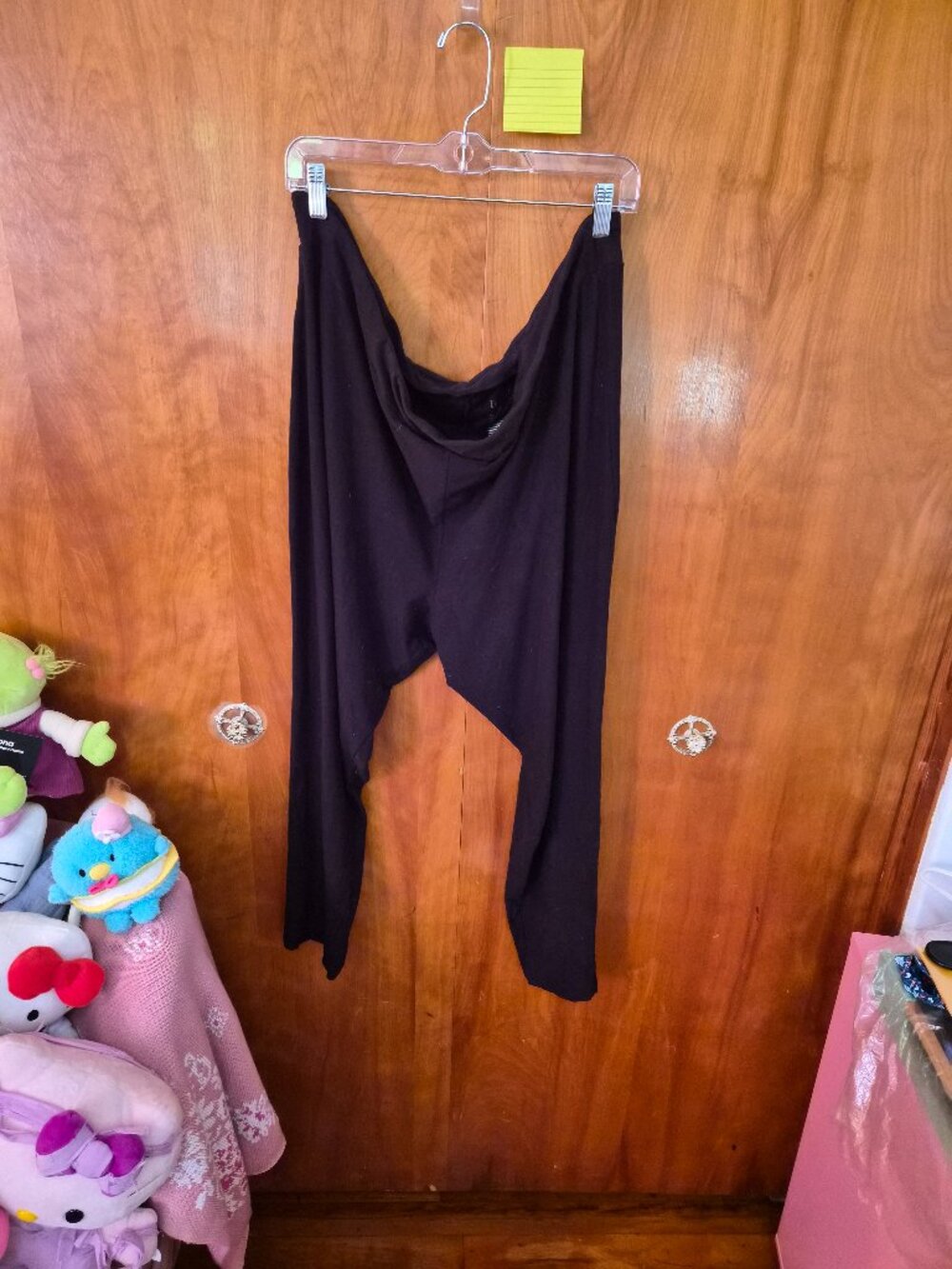 Terra & Sky Black Pull-On Leggings Plus Size 3X (24W-26W) Stretch Pants